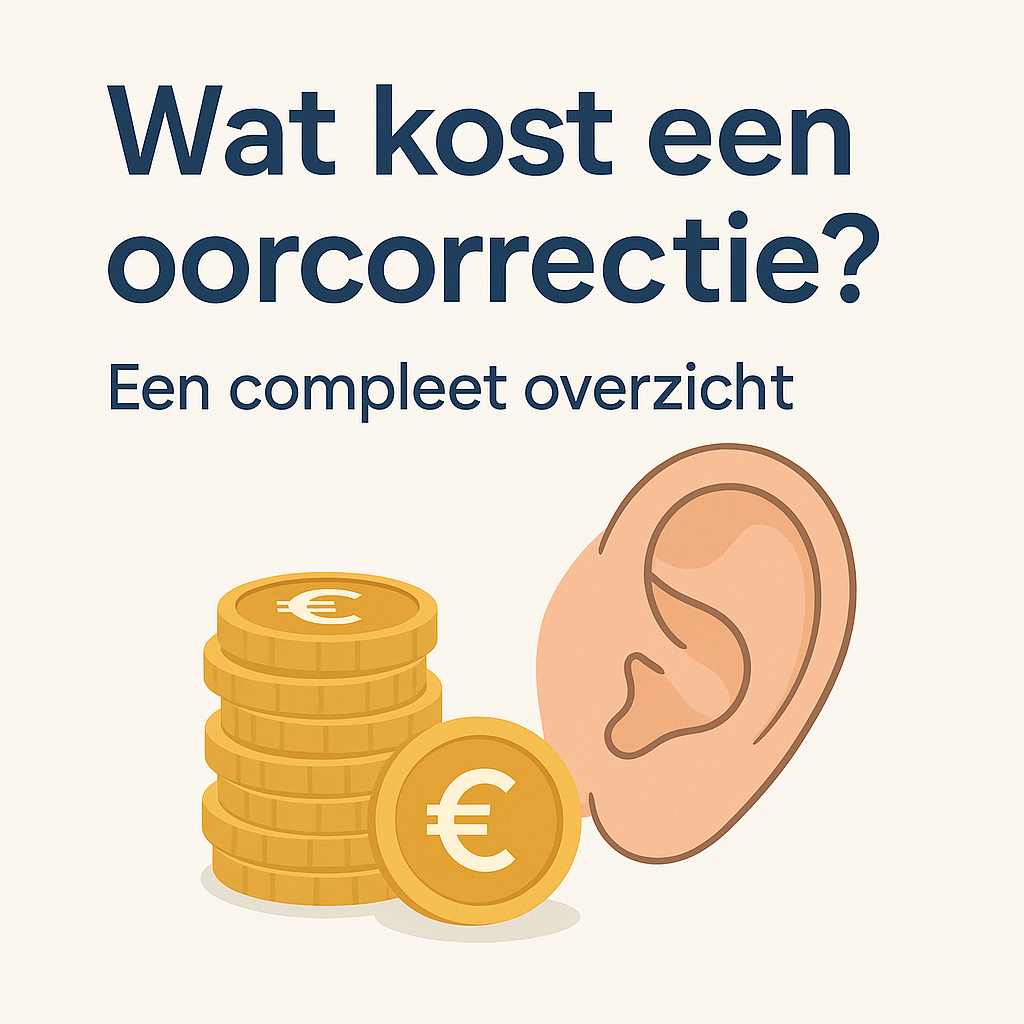 Wat kost een oorcorrectie? Een compleet overzicht.